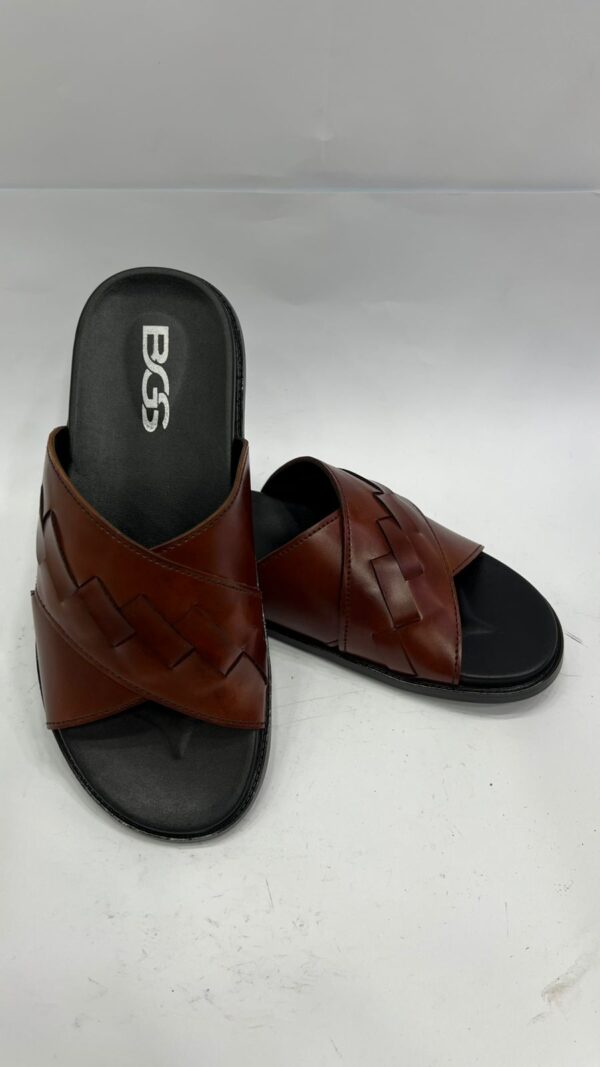 Full leather Chappal Brown II