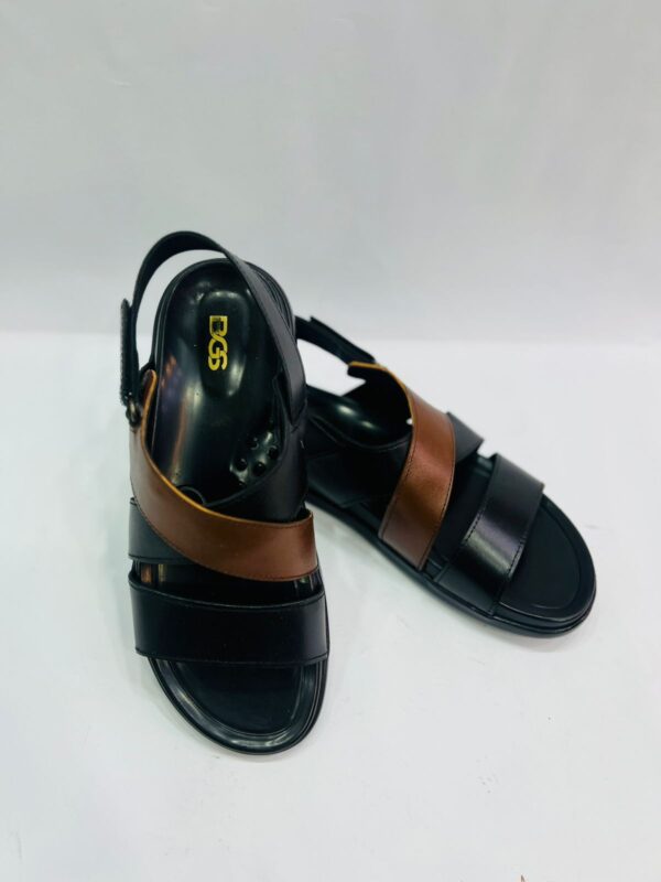 Full leather Sandal Black lower strap