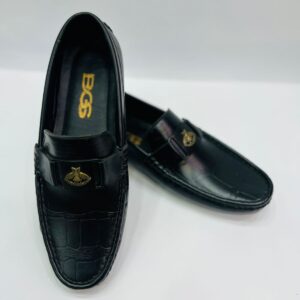 Full leather Moza Shoes Makkhi Buckle