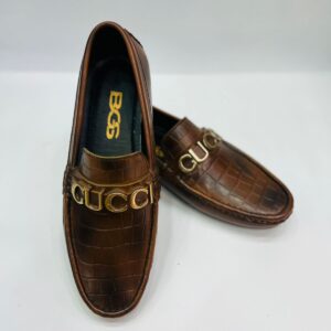 Full leather Moza Shoes Gucci 